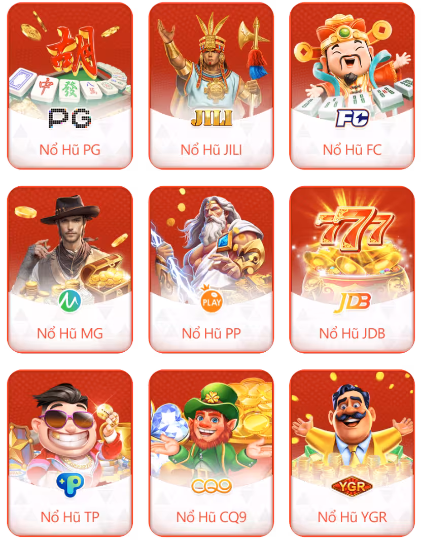 Sảnh game Nổ hũ NUHU